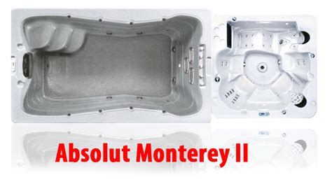 Dual Temperature Swim Spa 19ft21ft Absolut Monterey Only 16900