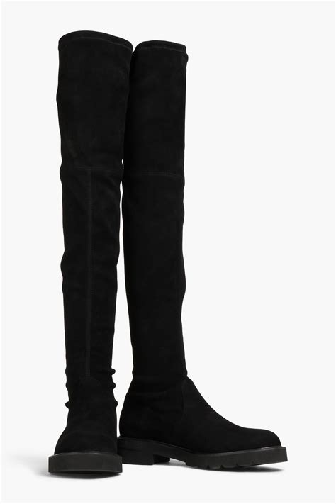 Stuart Weitzman Suede Thigh Boots The Outnet