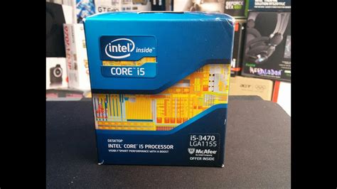 Intel Core I5 3470 Unboxing Youtube