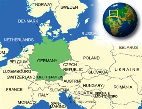 On germany map, you can view all states, regions, cities, towns, districts, avenues, streets and popular centers' satellite. Unique Germany Facts - All about Germany | CountryReports - CountryReports