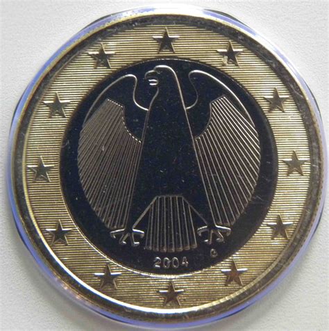 Germany 1 Euro Coin 2004 G Euro Coinstv The Online Eurocoins Catalogue