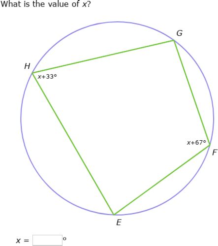 The inscribed quadrilateral conjecture says that opposite angles in an inscribed quadrilateral are supplementary. IXL | Angles in inscribed quadrilaterals I | Grade 9 math
