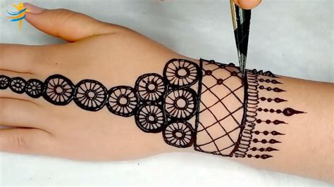 Mehndi Design Easy And Simple Way Henna Designs For Beginners Easy