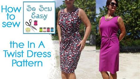 10 Best Sewing Youtube Channels Diy Skirt Twist Front Dress Pattern