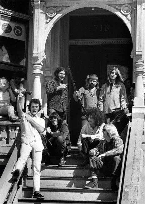 The Grateful Dead On The Steps Of 710 Ashbury St San Francisco 1967