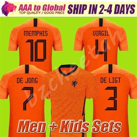 2020 2020 2021 Netherlands Soccer Jerseys DE JONG ...
