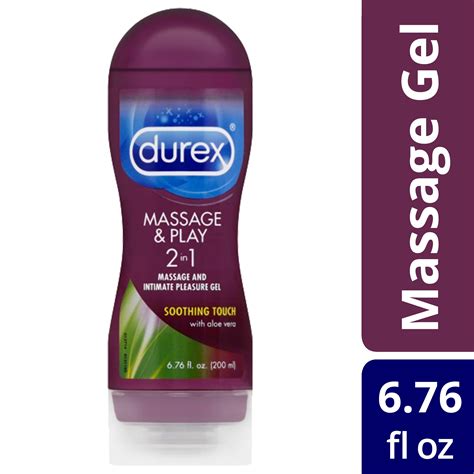 Durex Massage And Play Soothing Touch 2 In 1 Lubricant With Aloe Vera