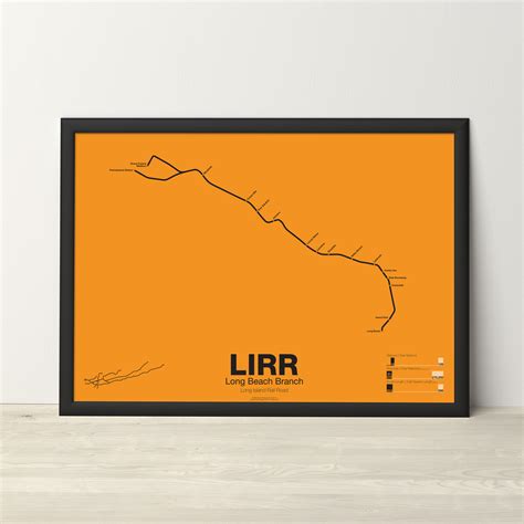 LIRR Long Beach Branch Poster – vanmaps