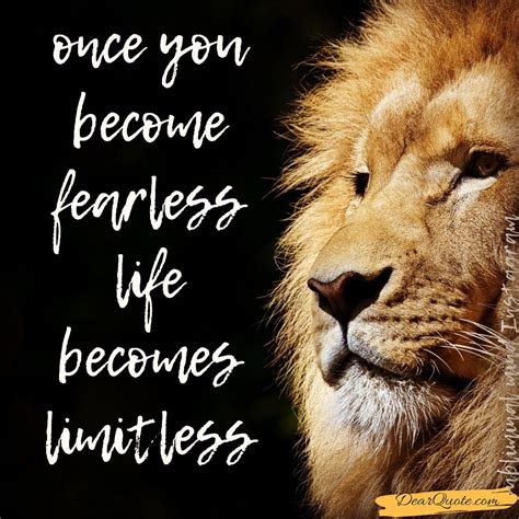 Once You Become Fearless Life Becomes Limitless Anonymous 1080x1080