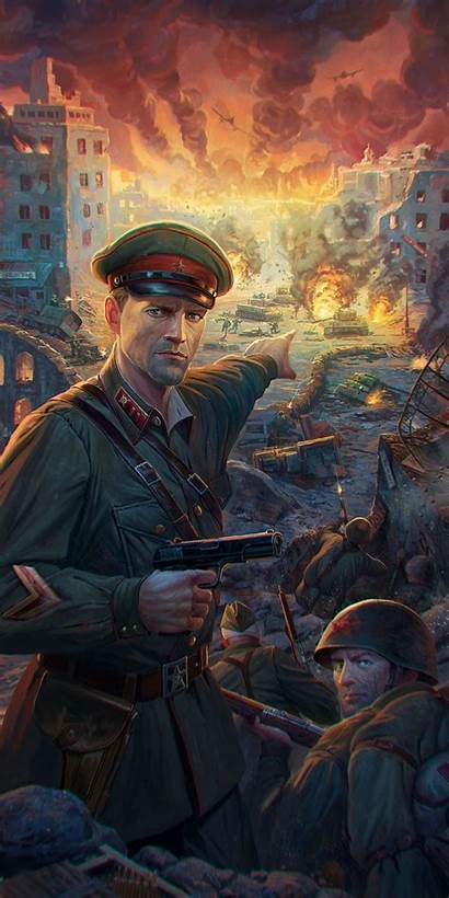 War Soviet Ww2 Stalingrad Battle Union Army