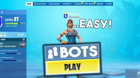 How To Get Bot Lobbies In Fortnite Chapter 2 Ps4 Xbox Pc Mobile