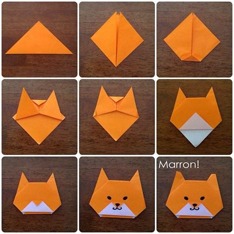 Comment Faire Un Renard En Origami Artofit