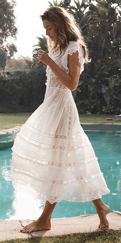 Lace Beach Wedding Dresses That Are Fantastic Lace Beach Wedding