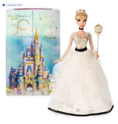 Walt Disney World 50th Anniversary Cinderella Doll Is Now Available