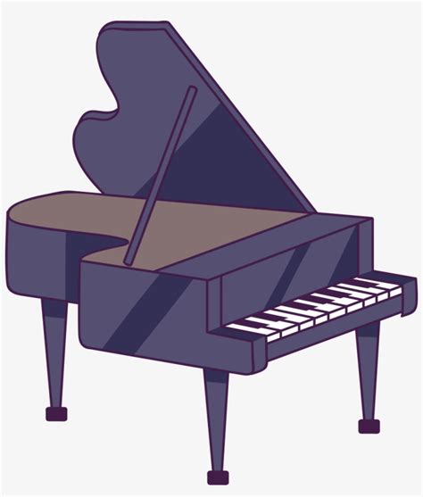 Cartoon Painted Piano