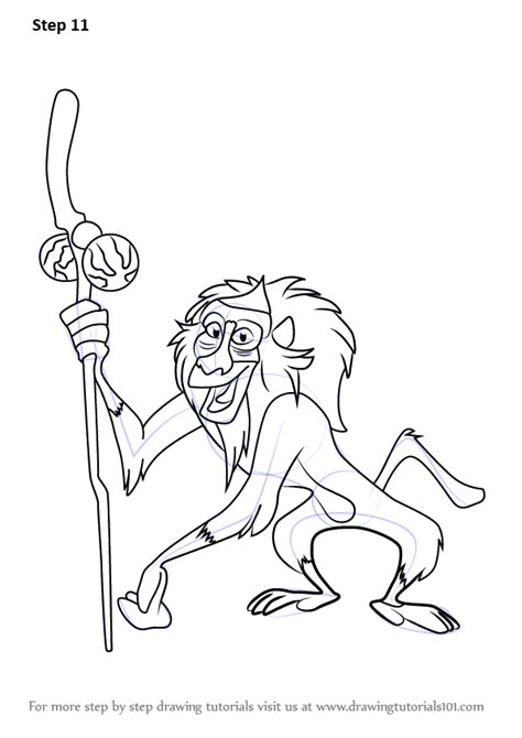 The lion king is about simba, a newborn cub of king mufasa, who will eventually become king of the pride lands. Learn How to Draw Rafiki from The Lion Guard (The Lion ...