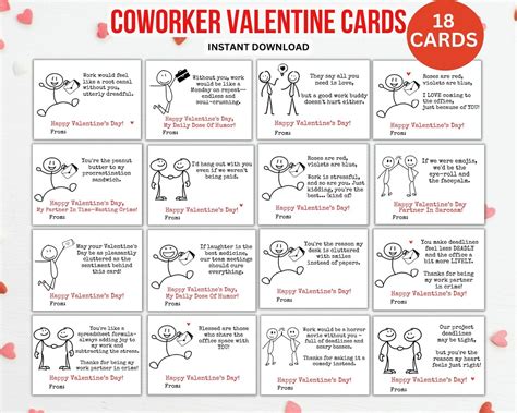 Funny Coworker Valentines Card Work Valentine Cards Office Valentines For Coworkers Employee