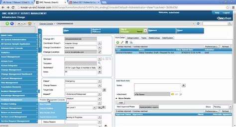 Live example of ticketing tool for system administrators | bmc remedy ticketing toolbmc remedy is one of the ticketing tool use in live environment for. bmc remedy ticketing tool - Scribd india