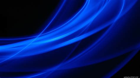 Download Black And Blue Abstract Widescreen Hd Wallpaper By