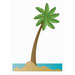 Island Clipart Summer Beach Palm Tree Farm