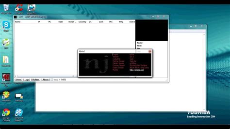 How To Hack Webcams Accounts And Controll Computers With Njrat Youtube