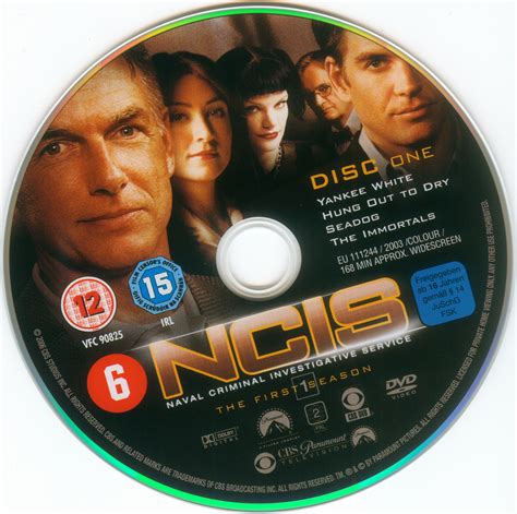 Sticker De Ncis Saison 1 Disc 1 Cinéma Passion