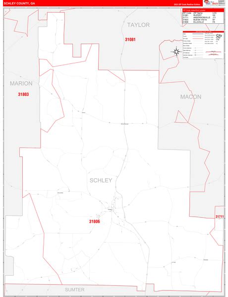Maps Of Schley County Georgia