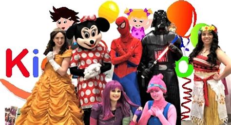 Party Characters For Kids Kids Kustom Parties