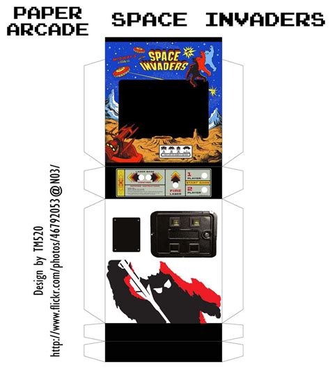 Paper Arcade 25 Tron Part 1 Arcade Pacman Arcade