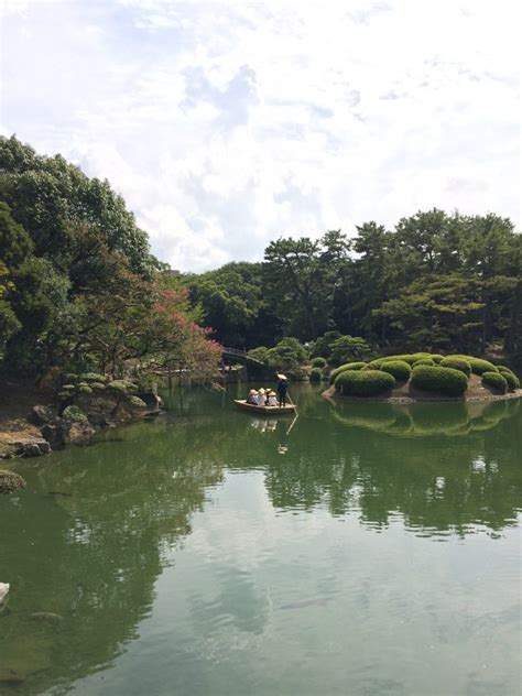 Ritsurin Garden Takamatsu Shikoku Tourist In Japan