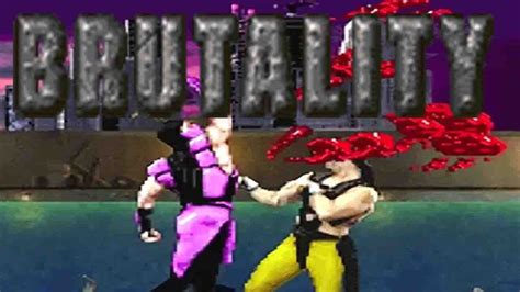 Mortal Kombat Trilogy All Brutalities 720p60fps Youtube