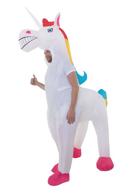 Inflatable White Unicorn Costume Adult Gender Neutral Costumes Atelier Yuwaciaojp