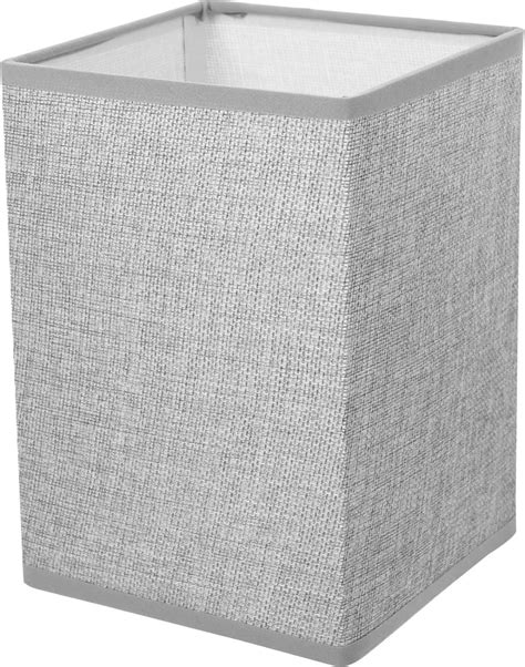 Uonlytech Square Cloth Lamp Shade Replacement Linen Lampshade Home