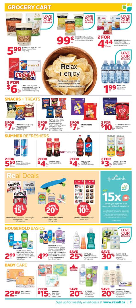 Rexall On Flyer August 5 To 11