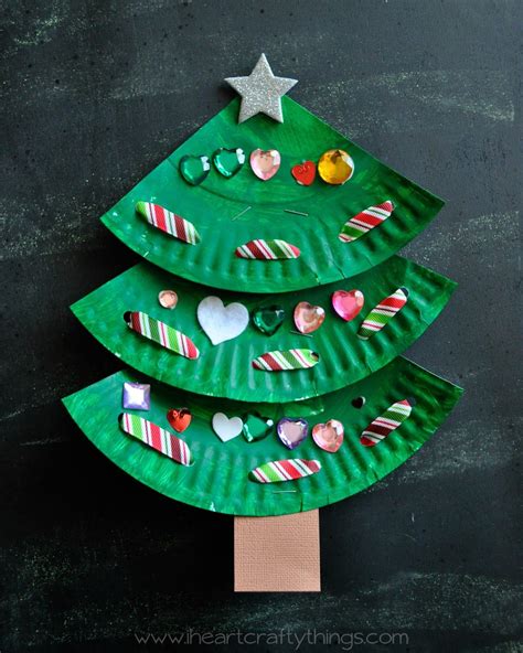 Paper Plate Christmas Tree Craft Gerri Maddox Preschool Christmas