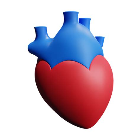 Human Real Heart 3d Rendering Icon Illustration 29188200 Png
