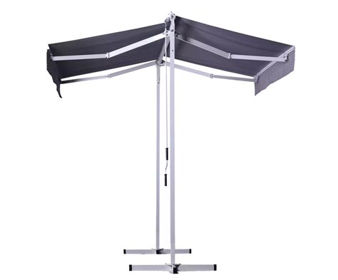 Free Standing Double Side Electric Retractable Awning Motorized Window