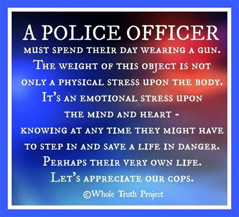 Police Officer Thank You Quotes Quotesgram