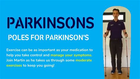Parkinsons Uk Poles For Parkinsons Martin Christie Youtube