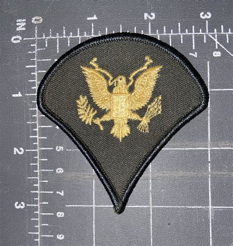 United States Army Specialist 3rd Class Enlisted Rank Insignia Patch E