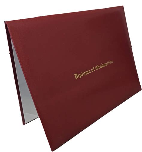 Custom Printed Diploma Certificate Cover Document Holder