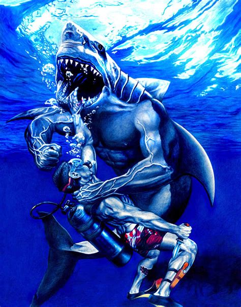 Sharkman By Ericbaize On Deviantart