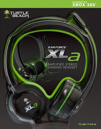 Turtle Beach Ear Force Xla Gaming Headset Xbox 360new Buy From