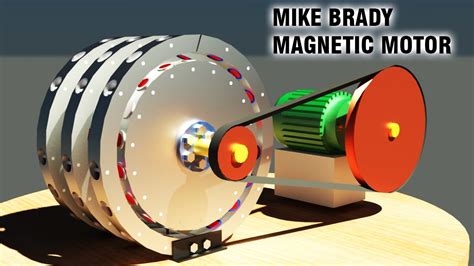 Free Energy Generator Mike Brady Permanent Magnet Machine Amazing