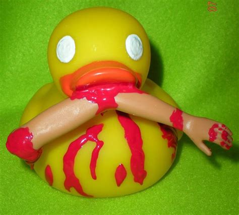 Custom Zombie Rubber Duck 1 By Oriana X Myst On Deviantart Rubber
