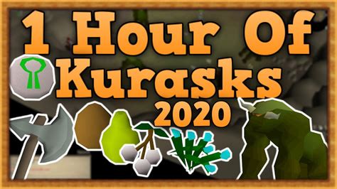 Osrs Kurask Slayer Guide 2020 Loot From 1 Hour Youtube