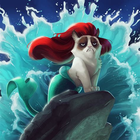 Grumpy Cat Disney Princesses Popsugar Love Sex