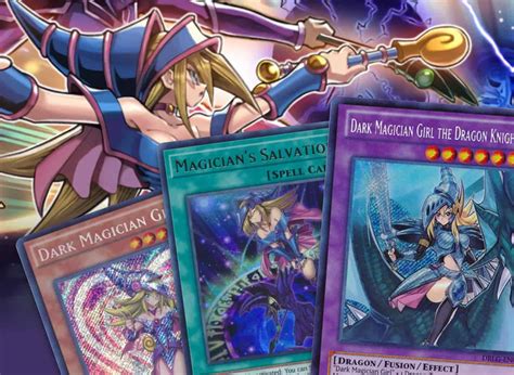 Dark Magician Girl The Dragon Knight Legendary Dragon Decks Yugioh