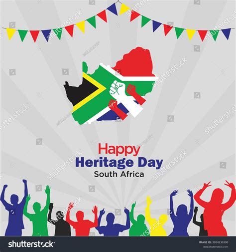 Heritage Day South Africa Public Holiday Stock Vector Royalty Free