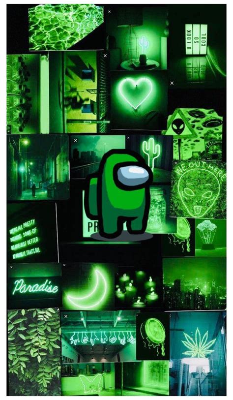 Among Us (Dark Green) Wallpaper #cool #backgrounds #wallpapers #dark #